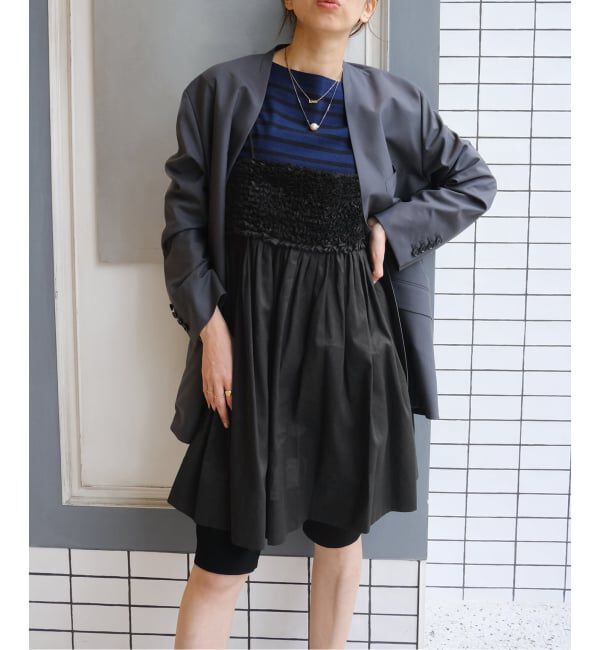 IENA「《予約》Maison IENA 別注 Nell/ネル フリルキャミソール 261-30275」|シャツ・ブラウス|