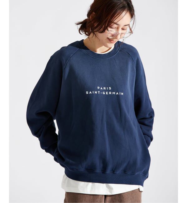 Paris Saint-Germain「【Paris Saint-Germain / パリ・サン＝ジェルマン】JP BACK EMBLEM SWEAT SHIRT」|スウェット・ジャージ|