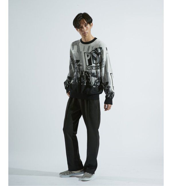 Paris Saint-Germain「【Paris Saint-Germain / パリ・サン＝ジェルマン】 JP Photograph JQ KNIT」|ニット・セーター|
