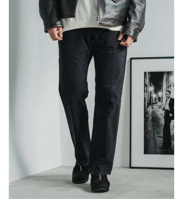 EDIFICE「Levi&rsquo;s(リーバイス) 別注 517 TM BLACK L29」|デニム|
