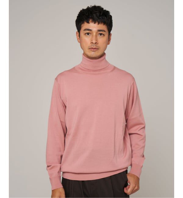 EDIFICE「14ゲージ ウール タートルネックニット」|ニット・セーター|