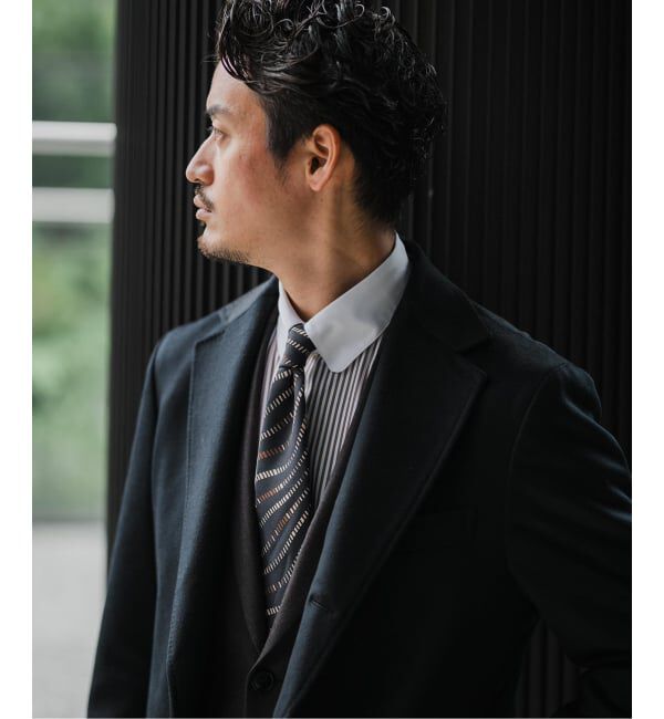 EDIFICE「《追加》SUPER 140&rsquo;s ウール / カシミヤ チェスターコート」|チェスターコート|