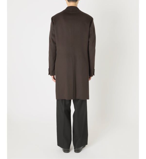 EDIFICE「《追加》SUPER 140&rsquo;s ウール / カシミヤ チェスターコート」|チェスターコート|