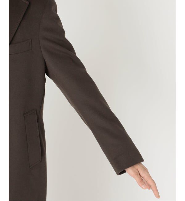 EDIFICE「《追加》SUPER 140&rsquo;s ウール / カシミヤ チェスターコート」|チェスターコート|