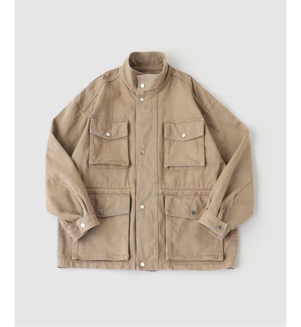 EDIFICE「ENCOMING（インカミング）FOUR POCKETS BLOUSON」|その他|ベージュ