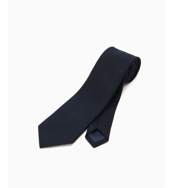 EDIFICE「PB バスケットソリッドタイ」|ネクタイ・蝶ネクタイ|ネイビー