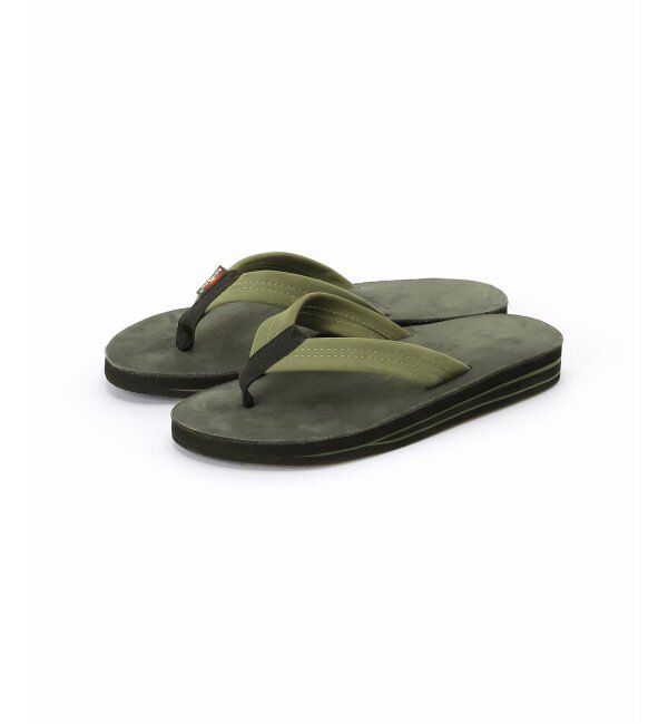 JOURNAL STANDARD relume「RAINBOW SANDALS / レインボーサンダル 別注 Double Layer レザーサンダル」|サンダル|