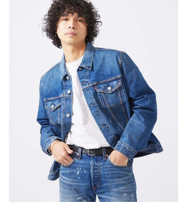JOURNAL STANDARD relume「LEVI&rsquo;S(R) / リーバイス(R) 別注 TYPE III TRUCKER JACKET Selvedge INDIGO」|デニムジャケット|