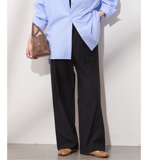 JOURNAL STANDARD「《追加4》【撥水/接触冷感/洗える/UVカット】リネンナイロンストレッチワイドパンツ」|その他|