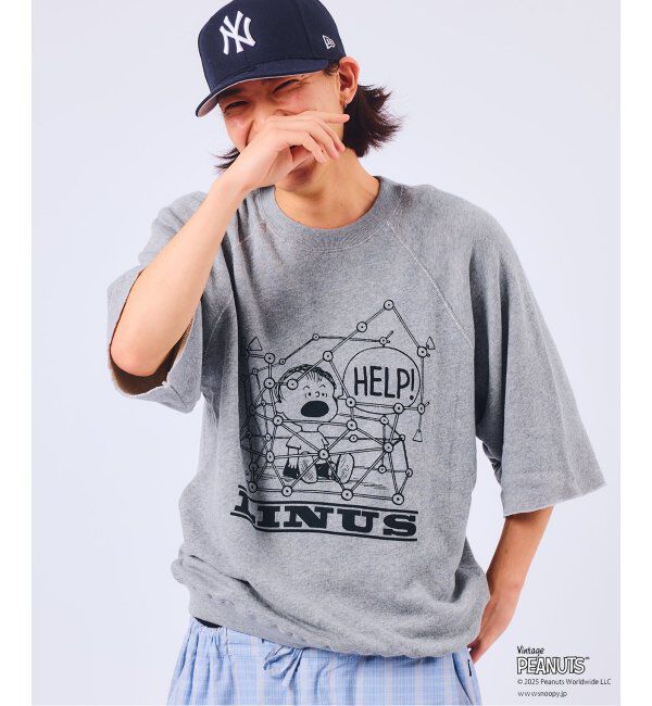 JOURNAL STANDARD relume「PEANUTS &times; SPORTS WEAR by relume 別注 ハーフスリーブスウェット 2」|Tシャツ・カットソー|