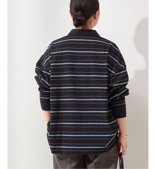journal standard L'essage「ポロシャツロングスリーブプルオーバー」|Tシャツ・カットソー|