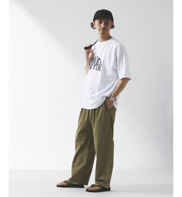 JOURNAL STANDARD relume「リネンブレンド 1タック &rdquo;レイジー&rdquo; パンツ」|スラックス|