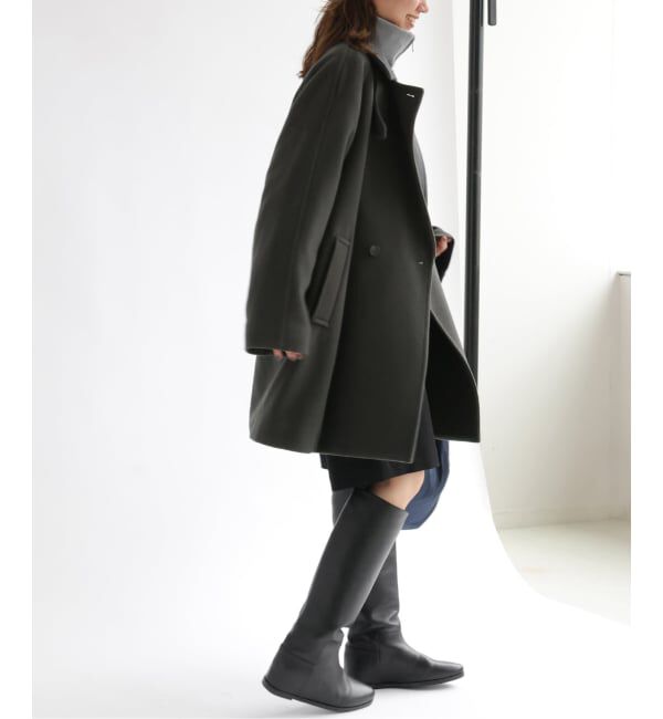 JOURNAL STANDARD relume「《WEB限定追加2》尾州ウールモッサWブレストハーフコート」|その他|