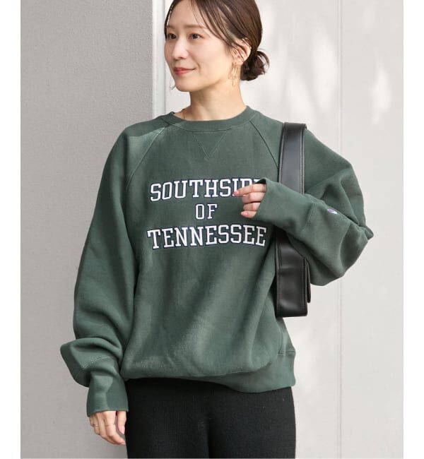 JOURNAL STANDARD「別注【CHAMPION/チャンピオン】for JS ワッペンツキスウェット」|スウェット・ジャージ|グリーン