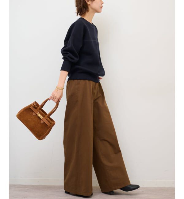 JOURNAL STANDARD relume「《追加》スウェットライクドルマンプルオーバー」|ニット・セーター|