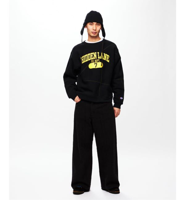 JOURNAL STANDARD「CHAMPION / チャンピオン for JS ステッチ プリント スウェット」|スウェット・ジャージ|