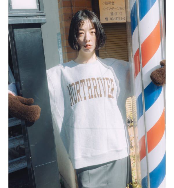 JOURNAL STANDARD「CHAMPION / チャンピオン for JS ステッチ プリント スウェット」|スウェット・ジャージ|