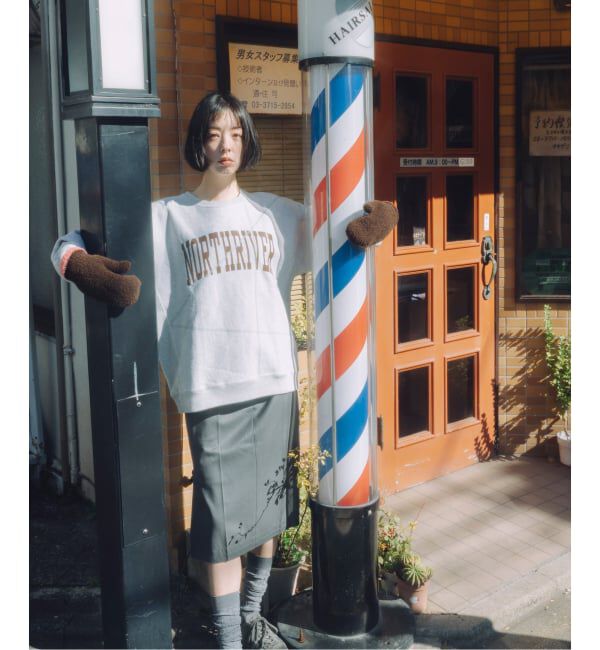 JOURNAL STANDARD「CHAMPION / チャンピオン for JS ステッチ プリント スウェット」|スウェット・ジャージ|