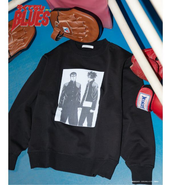 JOURNAL STANDARD「ろくでなしBLUES プリント スウェット」|スウェット・ジャージ|ブラック B