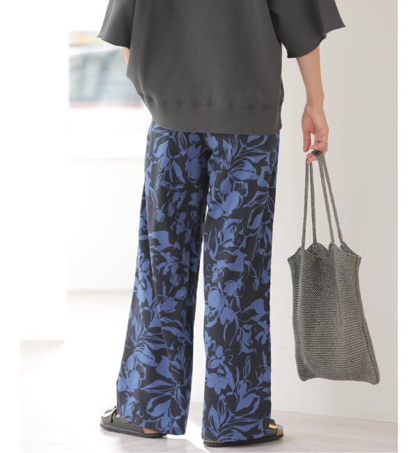 JOURNAL STANDARD relume「［26SS新作］バイカラーリーフプリントパンツ」|その他|