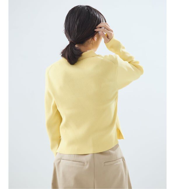 journal standard L'essage「襟リブカーディガン」|カーディガン|