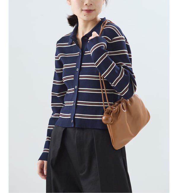 journal standard L'essage「襟リブカーディガン」|カーディガン|
