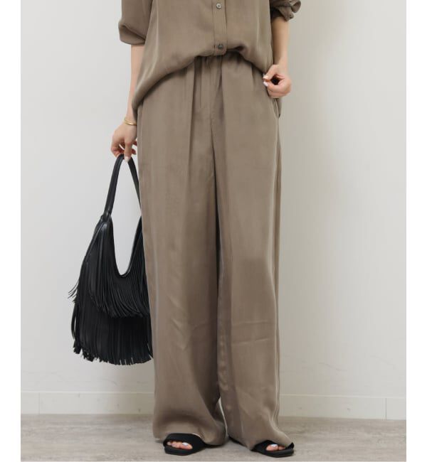 JOURNAL STANDARD relume「［26SS新作］キュプライージーパンツ」|その他|ブラウン B