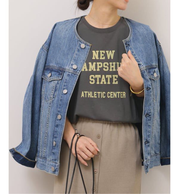 JOURNAL STANDARD relume「ラグランスリーブカレッジロングスリーブTEE」|Tシャツ・カットソー|