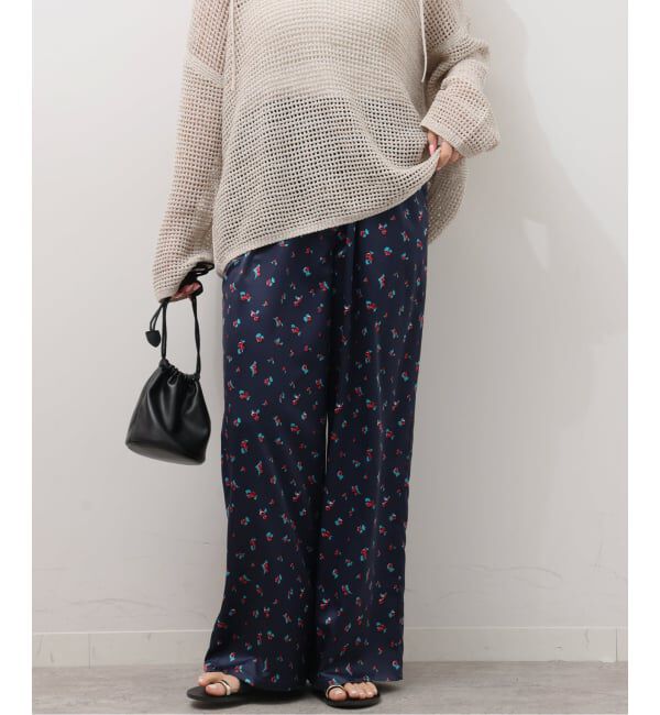 JOURNAL STANDARD relume「《予約》小花プリントパンツ」|その他|ネイビー