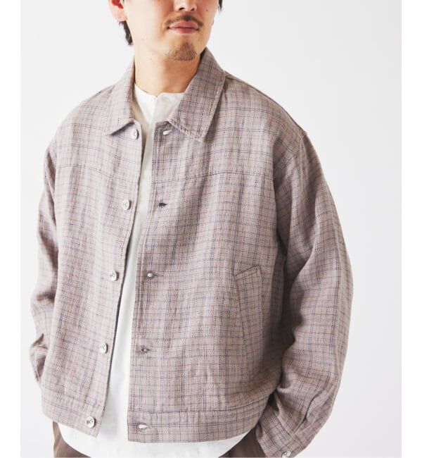 JOURNAL STANDARD relume「《予約》European Flax / ヨーロピアン フラックス トラッカー シャツ ブルゾン」|その他|