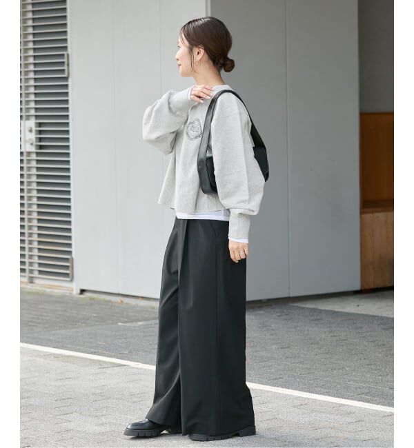 JOURNAL STANDARD「《追加予約2》JS カレッジ クロップドスウェット」|スウェット・ジャージ|