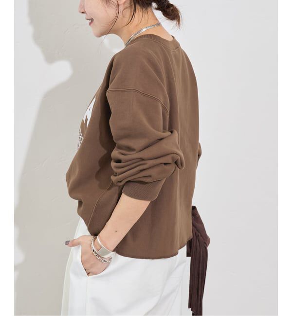 JOURNAL STANDARD「《追加予約2》JS カレッジ クロップドスウェット」|スウェット・ジャージ|