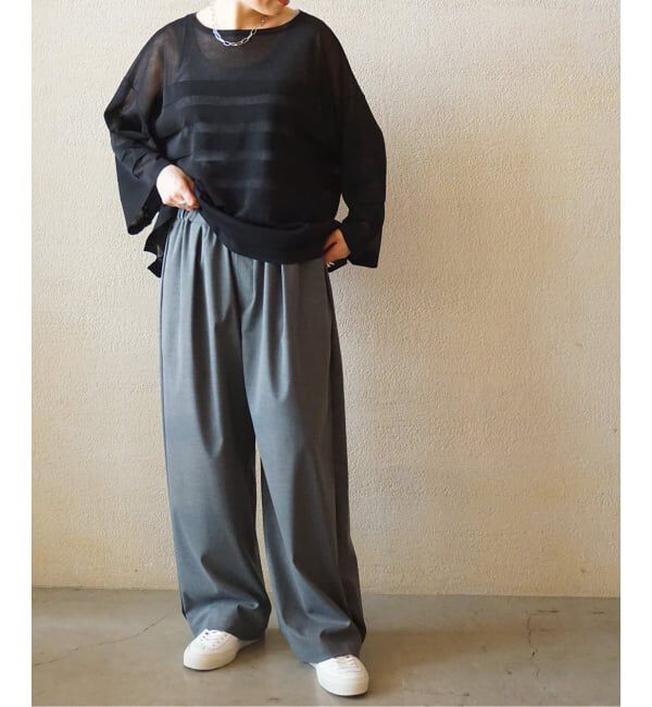 journal standard luxe「TR タックパンツ」|スラックス|