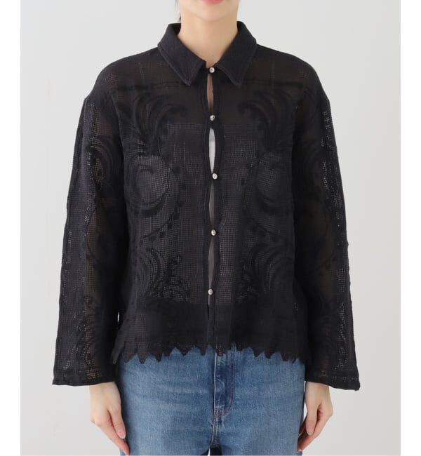 JOURNAL STANDARD relume「メッシュエンブロイダリーシャツ」|シャツ・ブラウス|