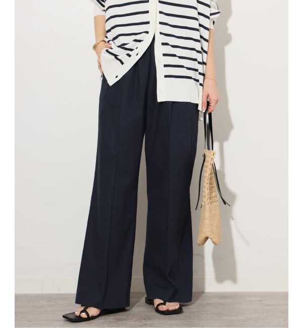 JOURNAL STANDARD relume「《予約》リネンコットンギャザータックパンツ」|その他|