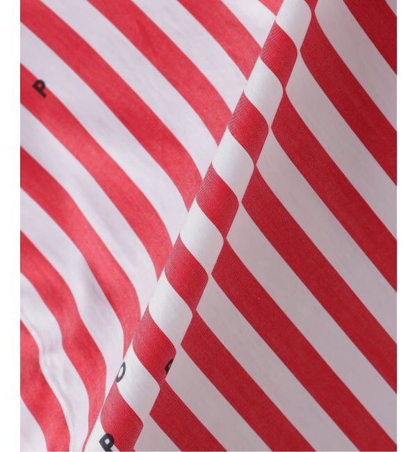 JOURNAL STANDARD「POP TRADING COMPANY / ポップトレーディングカンパニー logos stripe shirt」|シャツ・ブラウス|
