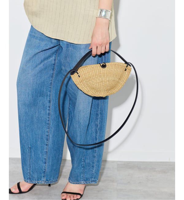 journal standard L'essage「《予約》【INES BRESSAND】SMALL WALNUT：ショルダーバッグ」|ショルダー・メッセンジャー|ナチュラル