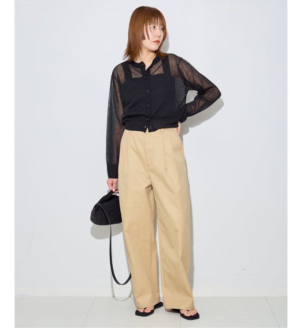 journal standard L'essage「《予約》ドライギャバ チノパンツ」|チノ|