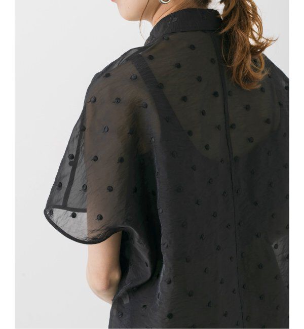 Spick and Span「シアードットサークルシャツ」|シャツ・ブラウス|