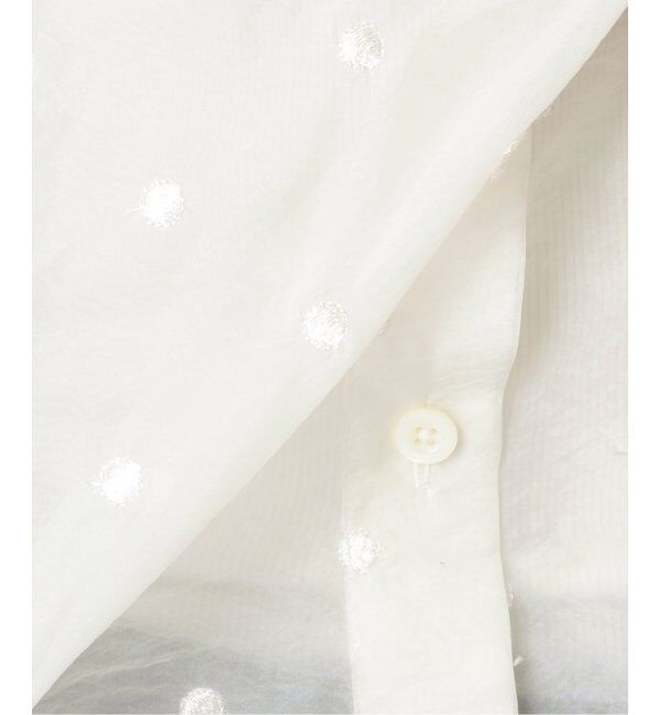 Spick and Span「シアードットサークルシャツ」|シャツ・ブラウス|