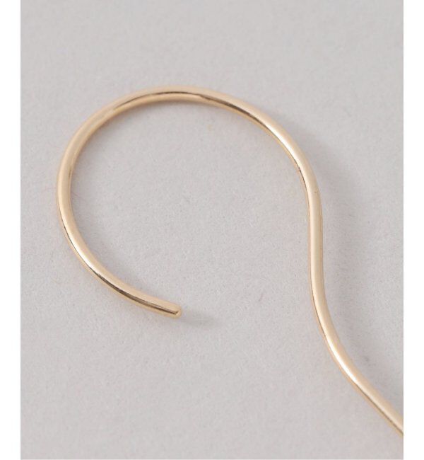 Lilas by Spick&Span「ブラウンホールダイヤピアス K18（両耳）」|ピアス|