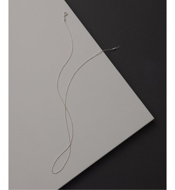 Spick and Span「【SAMH by LILAS】マジックチェーン50cmネックレス SV」|ネックレス|