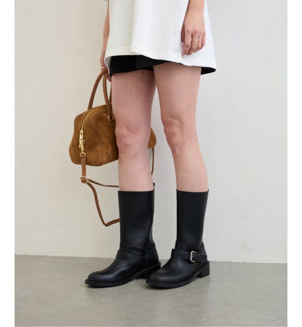 U by SPICK&SPAN「MACMOC/マックモック Engineer Middle Boots」|ショートブーツ|