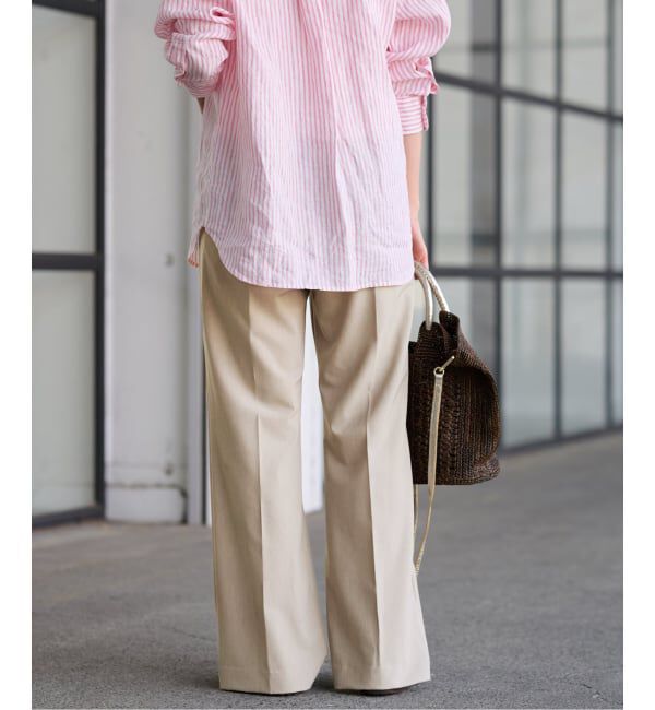 FRAMeWORK「≪追加・洗濯機洗い可能≫ウォッシャブルイージースラックス 2」|スラックス|