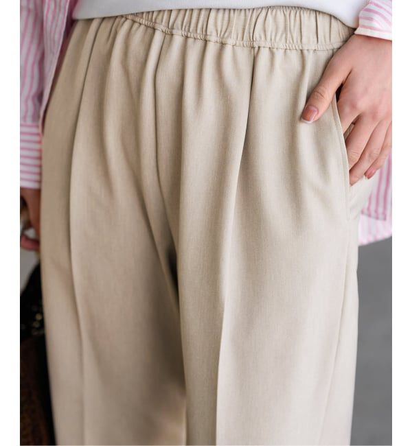 FRAMeWORK「≪追加・洗濯機洗い可能≫ウォッシャブルイージースラックス 2」|スラックス|