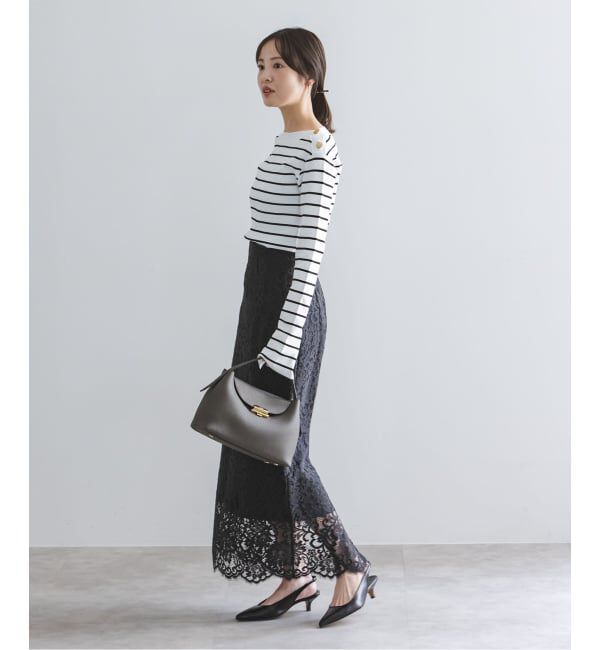 NOBLE「ショルダーボタンニットプルオーバー」|ニット・セーター|