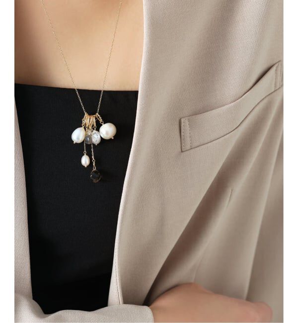 Lilas by Spick&Span「マルセン4mmライスパールチャーム K10」|その他|