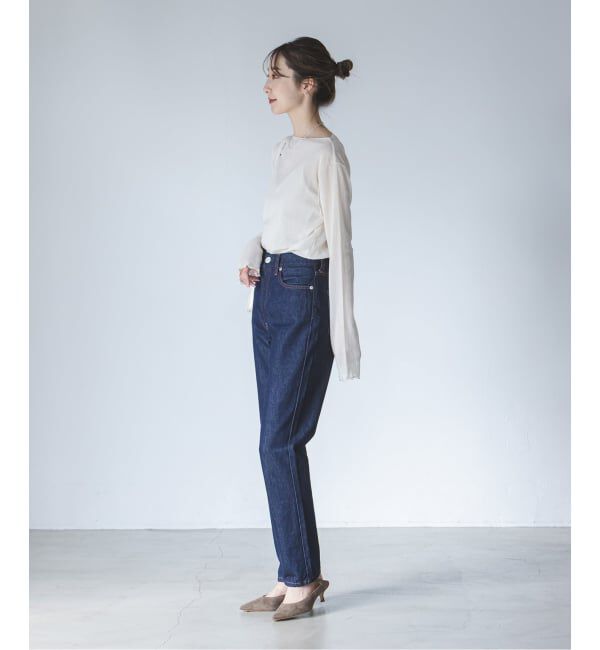 NOBLE「《追加予約》シアークレープジャージロングTシャツ」|Tシャツ・カットソー|