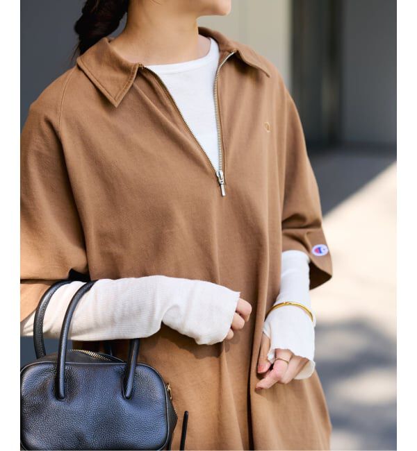 FRAMeWORK「≪追加≫コットンシルクMixリブTee 2」|Tシャツ・カットソー|