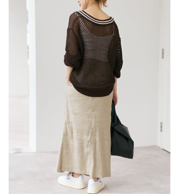 Spick and Span「Vネックチルデンニット」|ニット・セーター|